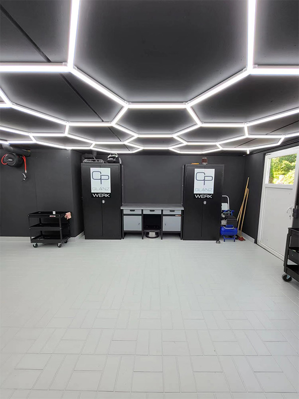 hexagon garage lights 3