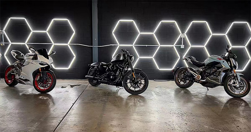 Crafted Brilliance: Embracing the Beauty of Hexagon LED Shop Lights Amazon 9 hexagon shop LED lighting 2