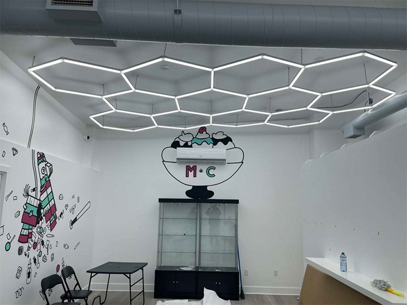 Embracing Innovation: Hexagon Shop Lights Unleashed 9 hexagon shop lighting LED