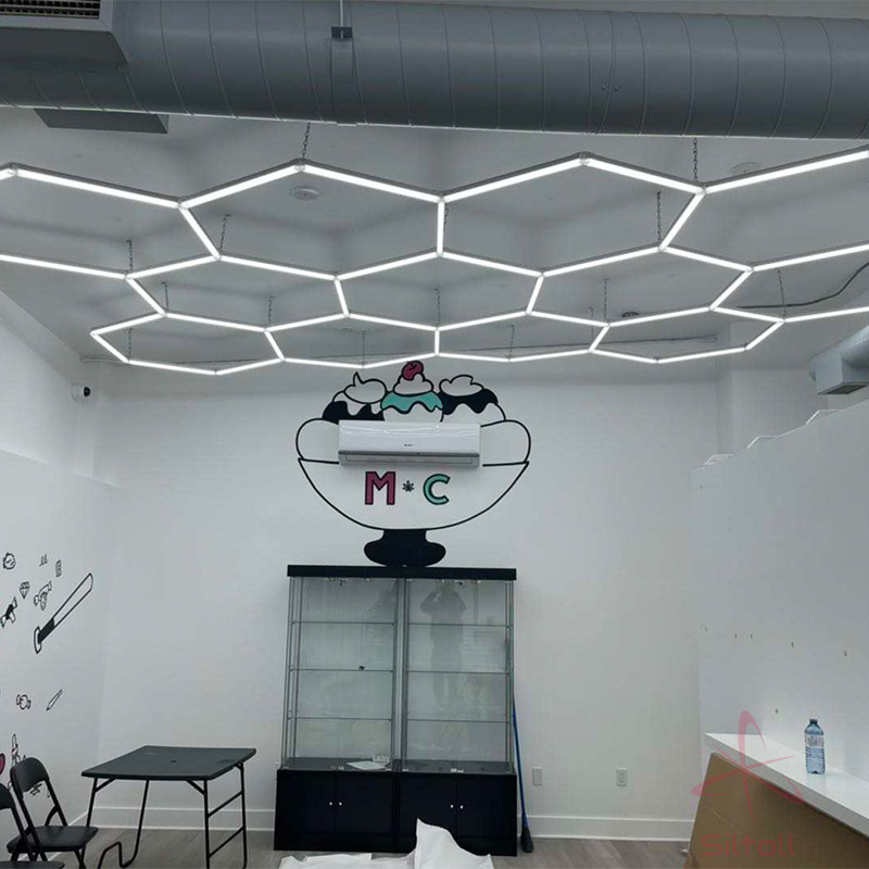 Key Maintenance Tips for Pristine Hexagon LED Garage Lights 9 hexagon LED lights garage