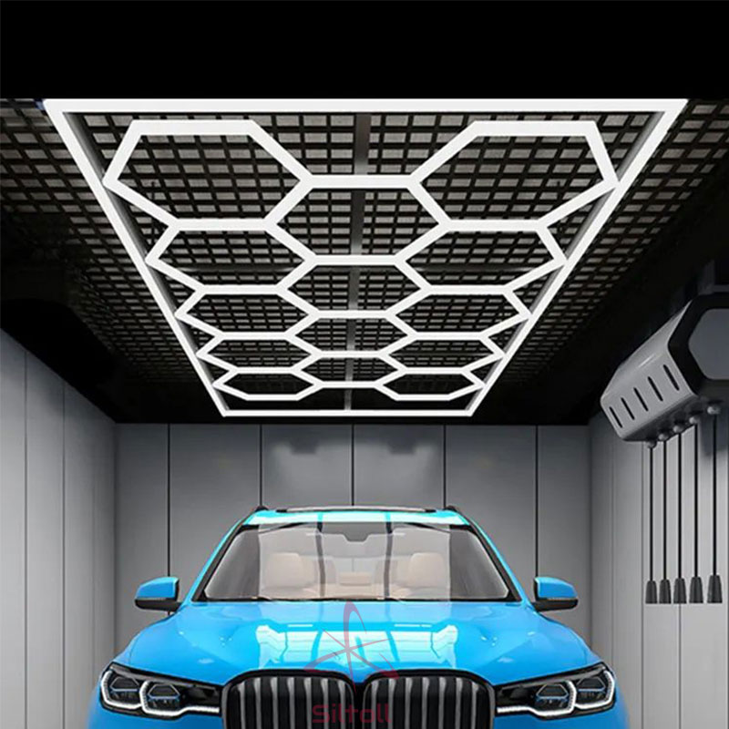 Elevate Your Music Haven: Hexagon Recording Studio Lighting Solutions 7 hexagon LED studio lights 2