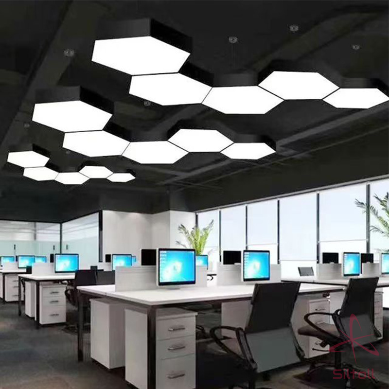 Hexagon Home Office Lighting: Creating a Perfect Home Office Ambiance 7 hexagon lighting for home office