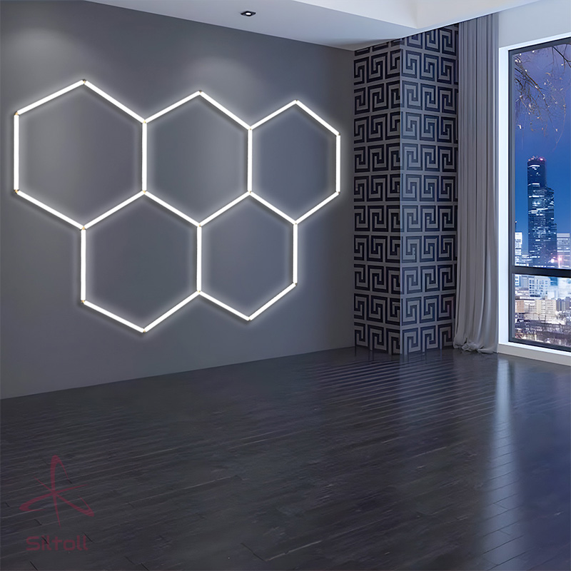 hexagon studio lights LED