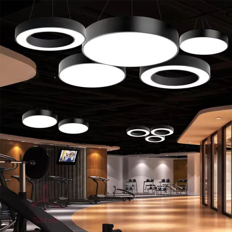 Hexagon LED Office Lights: Where Form Meets Function for Success 9 lights for an office 1