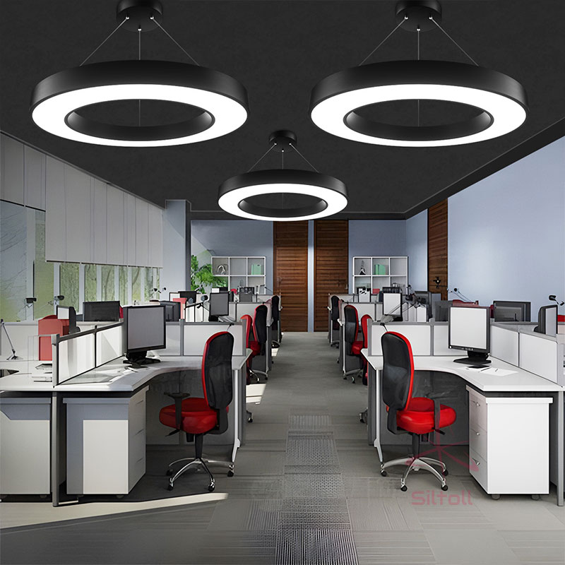 LED Office Lighting: A Glimpse into the Future of Workplace Illumination 8 office lighting fixtures 1