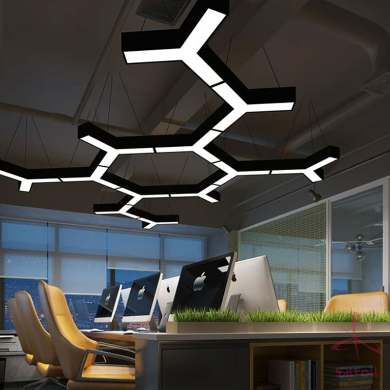 Modern Office Lighting Magic: Designing a Productive Workspace 7 office lighting
