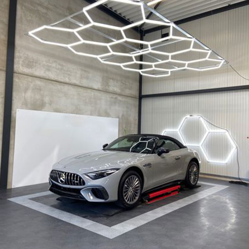 garage lighting hexagon 2