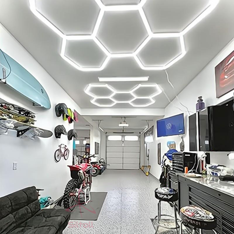 hexagon shop lights LED 5