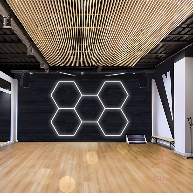 What is the best studio lighting for an artist studio? 7 hexagon studio lights 4