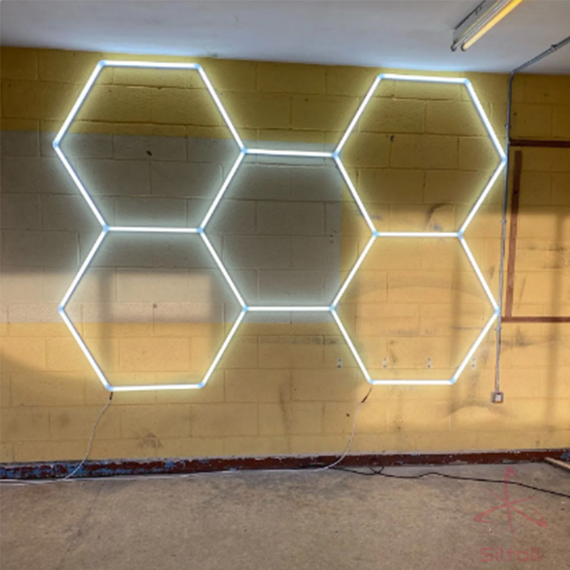 Why are lights for music studio so hot? 9 hexagon led studio light