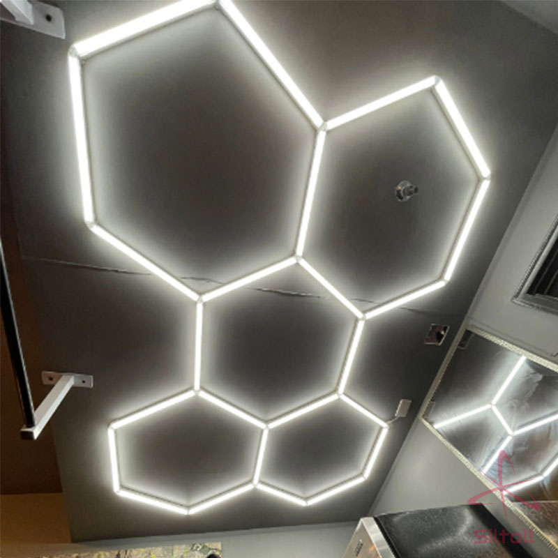 Why are lights for music studio so hot? 8 hexagon music studio lights