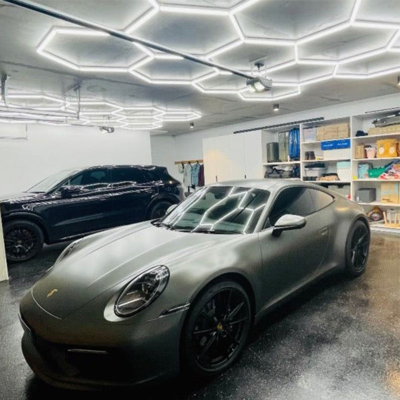 Are LED Garage Lights Hexagon the Future of Home Improvement? 8 hexagon LED garage lights