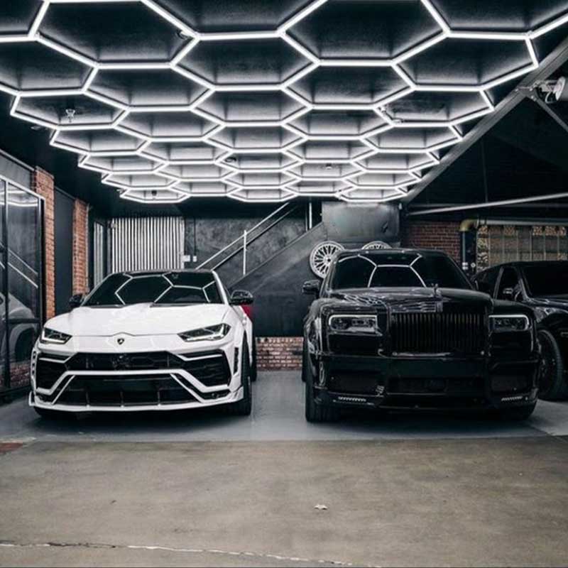Are LED Garage Lights Hexagon the Future of Home Improvement? 7 hexagon garage light