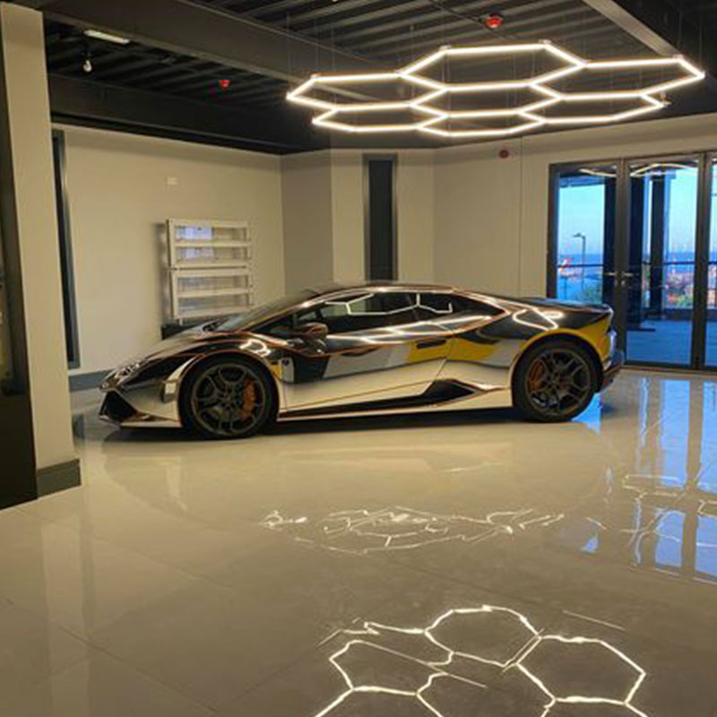 The Future of Garage Lighting: Do Hexagrid Garage LED Lighting Systems Present a Viable Long-Term Option? 8 hexagon garage light 1
