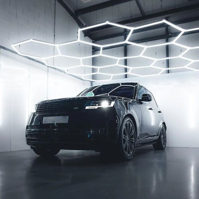 Are DIY Hexagon Garage Lights the Best Way to Light Up Your Garage and Your Life? 8 hexagon garage light