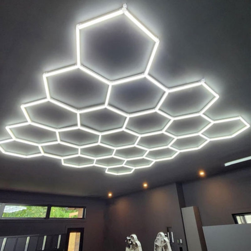 What’s the Buzz Around Hex Lights for Garage? 10 hexagon garage light