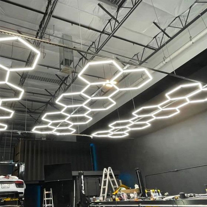 What’s the Buzz Around Hex Lights for Garage? 9 hexagon garage lights