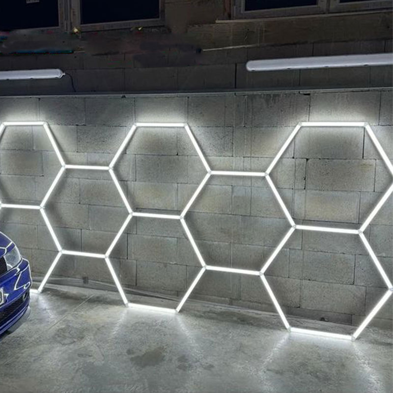 Why hexagon lighting? 8 hexagon lights 2